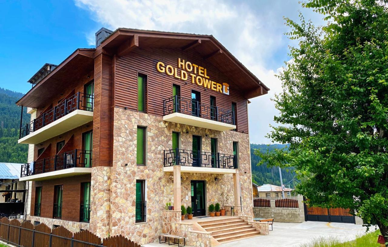 Hotel Gold Tower Mestia Exterior foto
